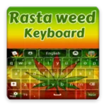 rasta weed keyboard android application logo